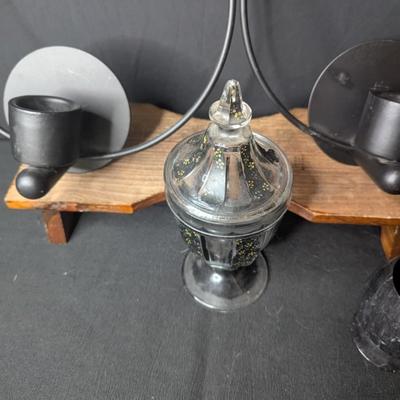 Vintage Horse Figurines + Candle Holders