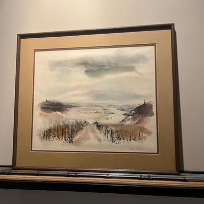 Three Meyer Garlen Watercolor Art Prints (BB-MG)
