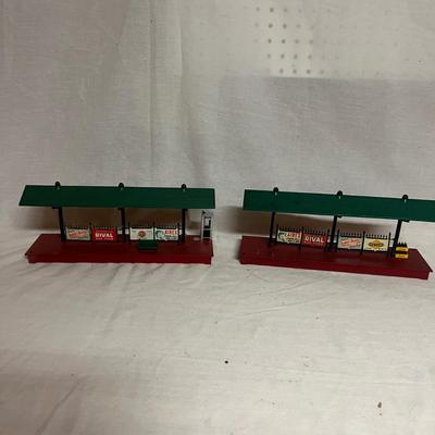 O Gauge Model Train Lighted Stations & More (W-MG)