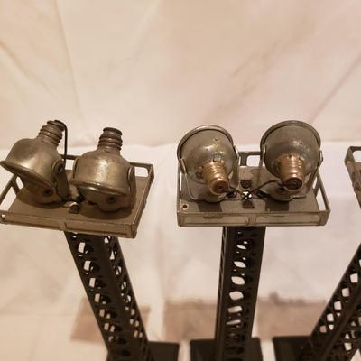 Vintage Lionel Rotary Beacons/Flood Lights (T2-KD)