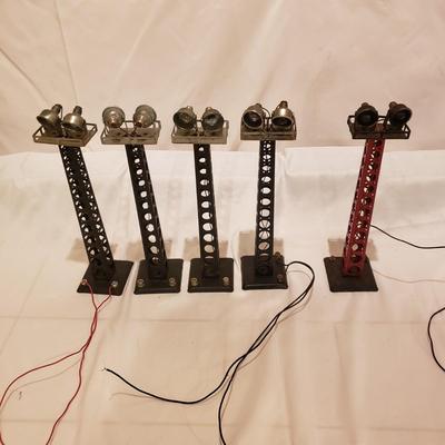 Vintage Lionel Rotary Beacons/Flood Lights (T2-KD)