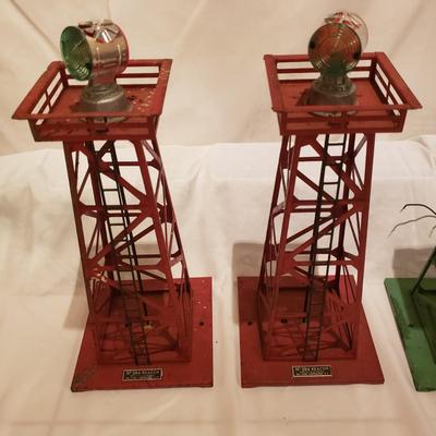 Vintage Lionel Rotary Beacons/Flood Lights (T2-KD)