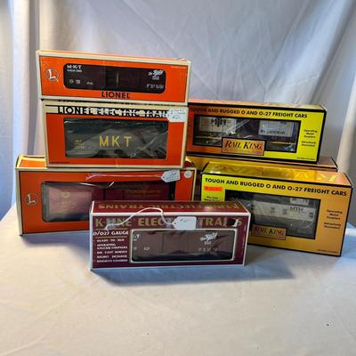 Box Cars By Rail King, K-Line & Lionel - O Scale (LR-RG)