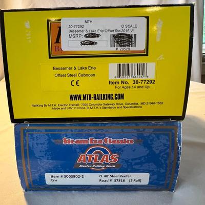 Lakawana & Erie Railroad - O Scale Box Cars, Cabooses & More (LR-RG)