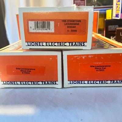 Lakawana & Erie Railroad - O Scale Box Cars, Cabooses & More (LR-RG)