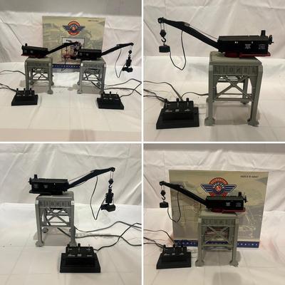 Lionel Triple Action Magnet Crane & Lionel Gantry Crane (T2-MG)