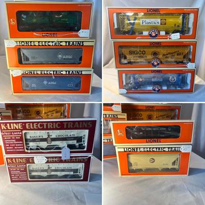 Hoppers Made By Lionel & K-Line - O Scale (LR-RG)