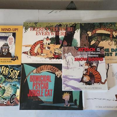 Sale Photo Thumbnail #199: Calvin and Hobbs Children's book lot

Receive everything pictured. All in great condition