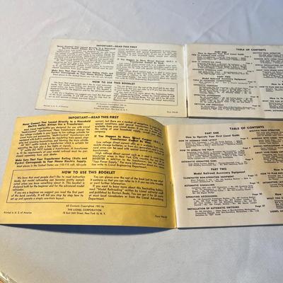 1950’s Train Brochures, Post Card, Timetables & More (LR-RG)