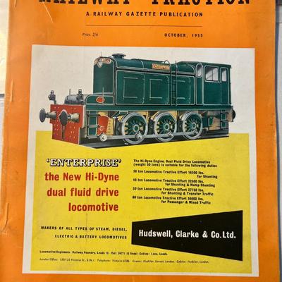 1950’s Train Brochures, Post Card, Timetables & More (LR-RG)