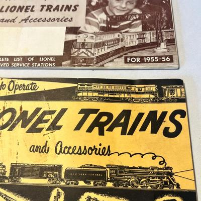 1950’s Train Brochures, Post Card, Timetables & More (LR-RG)