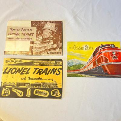 1950’s Train Brochures, Post Card, Timetables & More (LR-RG)