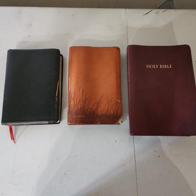 Sale Photo Thumbnail #202: Vintage Bibles w/ cases