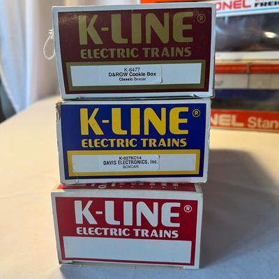 Fairfield Farms Milk Car & More O Scale Lionel & K-Line Box Cars Etc (LR-RG)