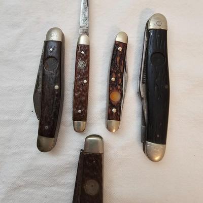 Vintage Folding Knives by Boker Solingen & More (FE-EL)