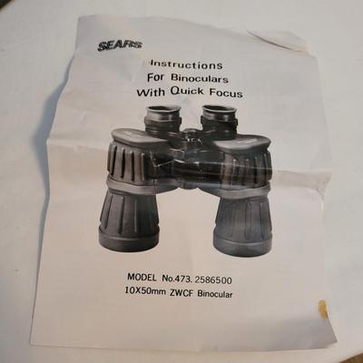 Sears Binoculars and Bird Watching Books (LR-EL)