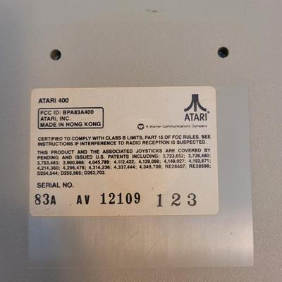 Atari 2600, Atari 400, Games, and Accessories (B1-EL)