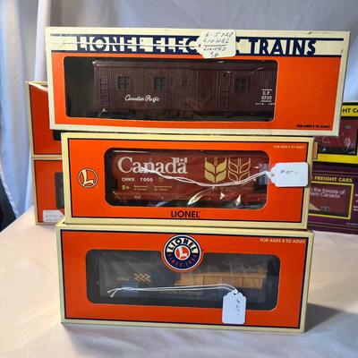Canadian Cars By Lionel, Rail King/M.T.H. Electric Trains- O Scale (LR-RG)