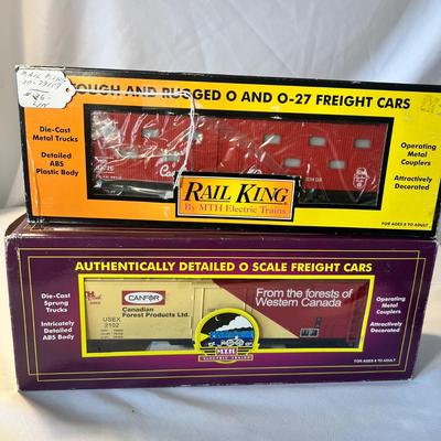 Canadian Cars By Lionel, Rail King/M.T.H. Electric Trains- O Scale (LR-RG)