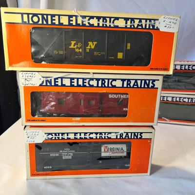 Southern Lines O Scale Cars By Lionel, K-Line & More (LR-RG)