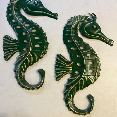 Vintage Sea Horses / Decor