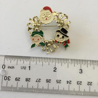 Cute Christmas brooch