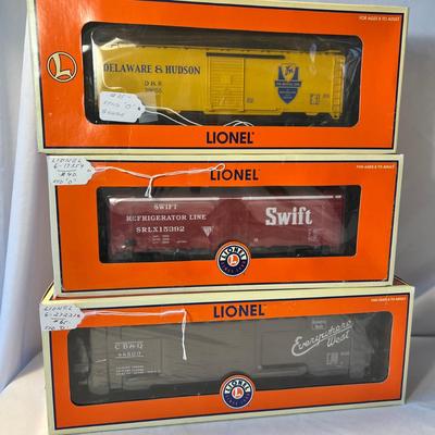 Reefer O Scale Cars - Lionel, Williams, K-Line & More (LR-RG)