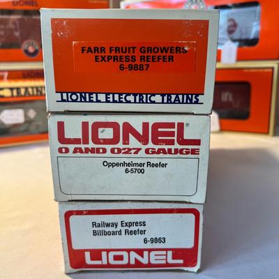 Reefer O Scale Cars - Lionel, Williams, K-Line & More (LR-RG)