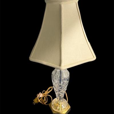 Waterford Crystal Lamp