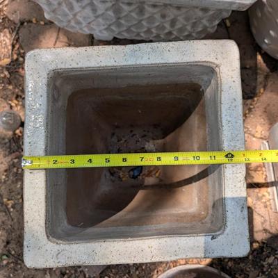 Large garden ceramic pots