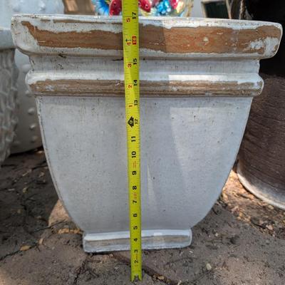 Large garden ceramic pots