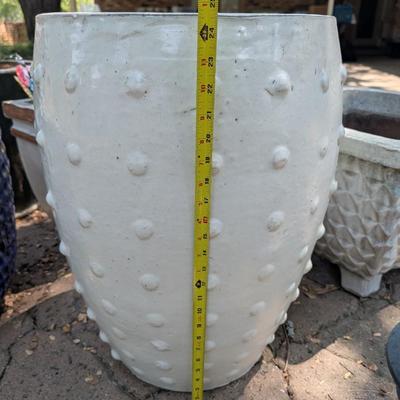 Large garden ceramic pots