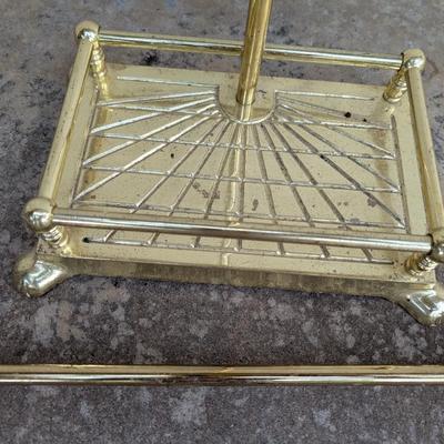 Vintage modernist fireplace tools
