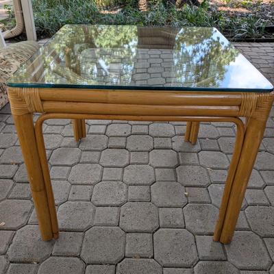Bamboo coffee/side table