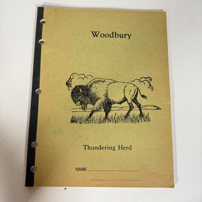 LOT 8D: 1949-1950s "The Sun Dial" Woodbury High School Yearbooks