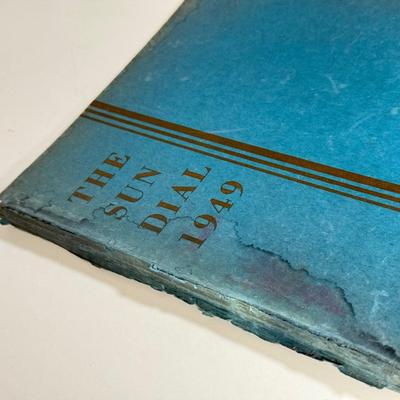 LOT 8D: 1949-1950s "The Sun Dial" Woodbury High School Yearbooks