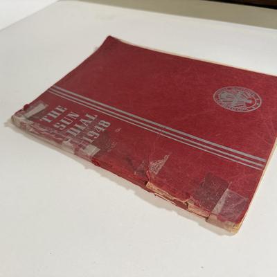 LOT 8D: 1949-1950s "The Sun Dial" Woodbury High School Yearbooks