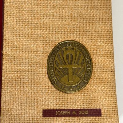 LOT 8D: 1949-1950s "The Sun Dial" Woodbury High School Yearbooks