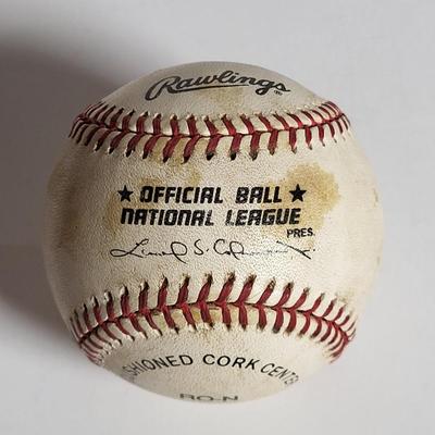 LOT 59L: Vintage Philadelphia Phillies Lot Including MLB Baseball, Autographed Ball, Larry Bowa Bobblehead and More