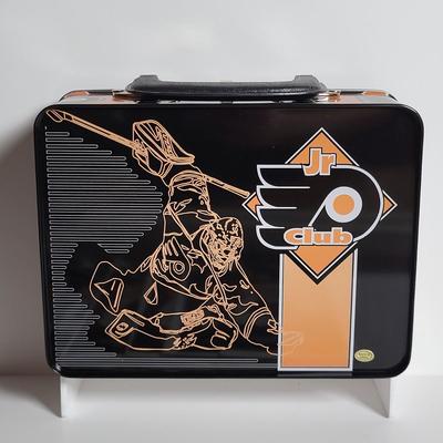 LOT 60L: Philadelphia Flyers Memorabilia Lot Featuring Donald Brashear Bobblehead, Autographed Birthday Cards by Rod Brindamour, Eric...