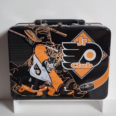 LOT 60L: Philadelphia Flyers Memorabilia Lot Featuring Donald Brashear Bobblehead, Autographed Birthday Cards by Rod Brindamour, Eric...