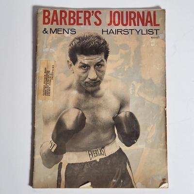 LOT 61L: Vintage 1964 Barbers Journal Magazine and Autographs