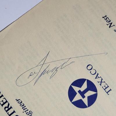 LOT 61L: Vintage 1964 Barbers Journal Magazine and Autographs