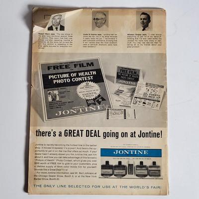 LOT 61L: Vintage 1964 Barbers Journal Magazine and Autographs