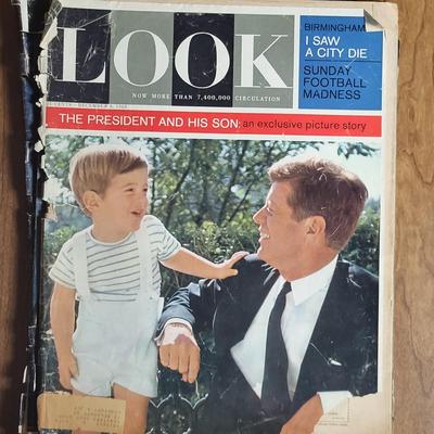 LOT 62L: Original Vintage Collection from 1960's of JFK Assassination and Moon Landing
