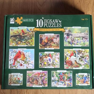 LOT 63L: Assorted Collection of Various Sized Puzzles and Themes