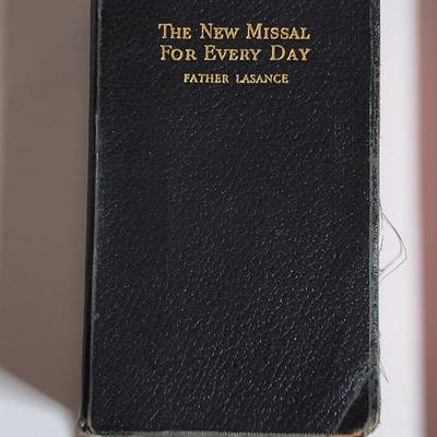 LOT 68L: Collection of Religious Items Including Holy Bible, Jesus Framed Painting and More