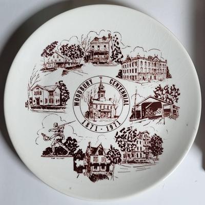 LOT 72L: Vintage Collection of Various Local Items Featuring Woodbury Fire Companies and More