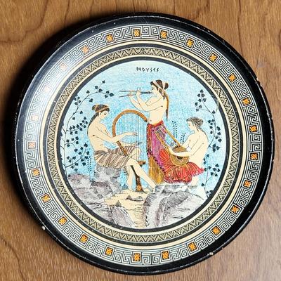 LOT 73X: Assortment of Decorative Hand Painted Plates and Kitchen Items Made in Portugal, Greece and More