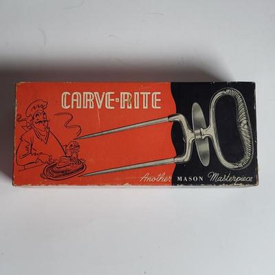 LOT 77L: Vintage Appliance Lot Including Black & Decker Power Mixer, Electric Carving Knife and More